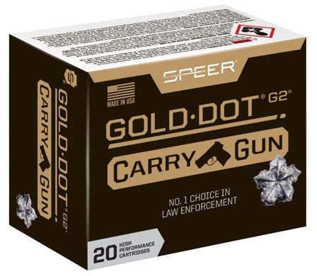 Ammunition Speer Ammunition Speer Gold Dot 45ACP SPR GLD DT CARRY GUN 45AUTO +P 200GR • Model: Speer Gold Dot